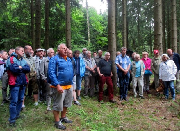 Waldbesitzer erkunden Sachsen